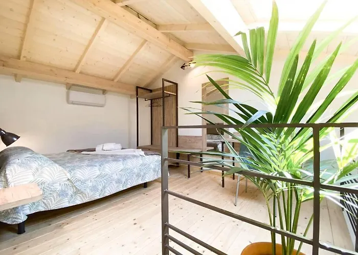 New Agriloft 4 Palms Clima, Giardino E Wi-fi A 50 Mt Dal Mare Appartement *